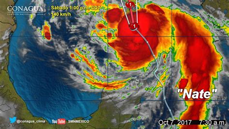 Tormenta Nate Originar Lluvias Intensas En Sureste Del Pa S