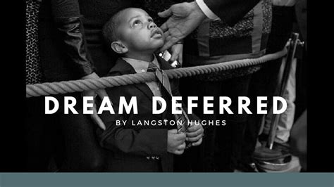 Dream Deferred Harlem Poem Langston Hughes Youtube