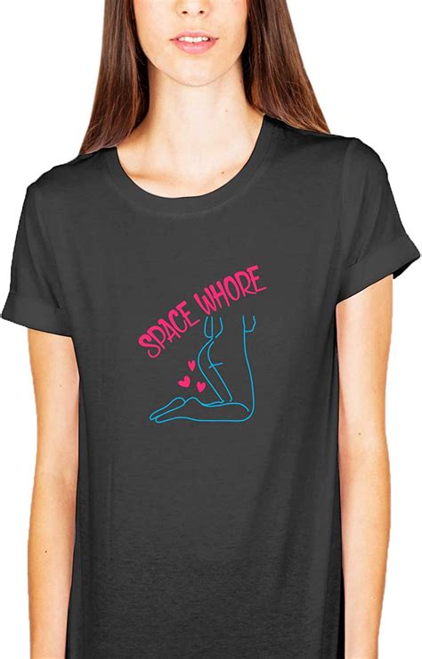Space Whore Blowjob Hearts009511 T Shirt Tshirt For Women Womens T