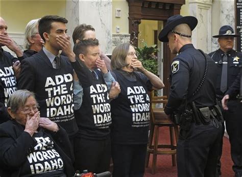 Gay Rights Protesters Arrested At Idaho Capitol The