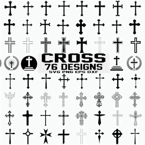 Cross SVG Crosses Clipart Christian Svg Files