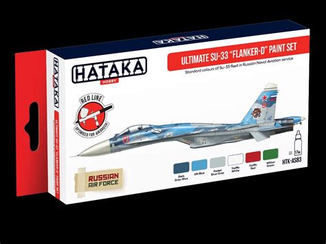 Hataka Hobby Zestaw Farb Modelarskich Red Line Htk As83 Ultimate Su