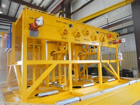 Subsea Flowline And Gas Injection Manifolds Pandm Blasting And Coating