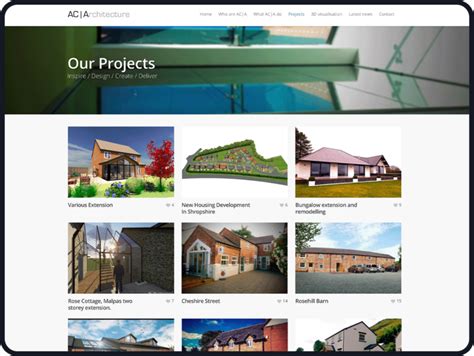 ACA Architects Luno A Web Design Company In Dover Kent