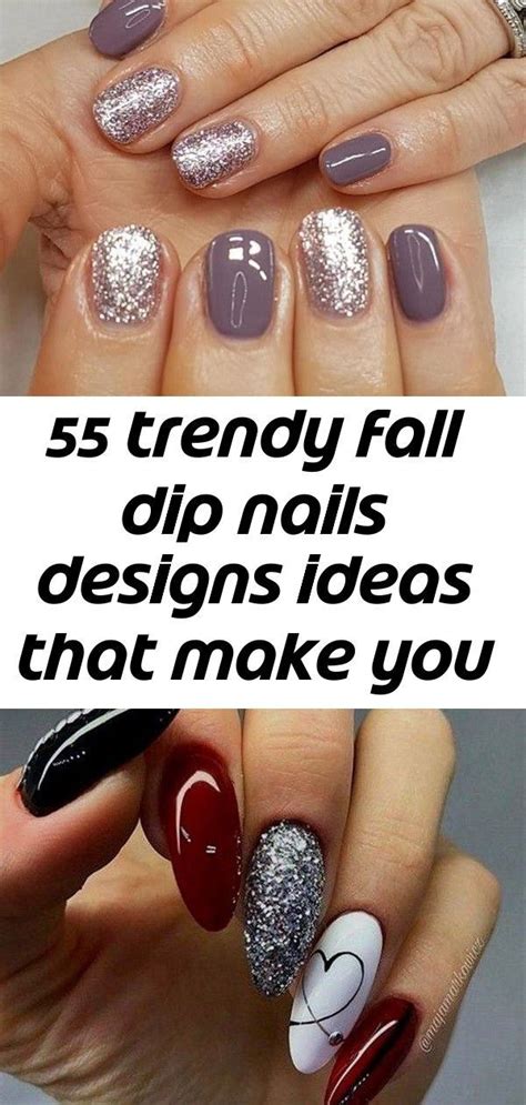 55 Trendy Fall Dip Nail Designs Ideas That Make You Want To Copy Chic