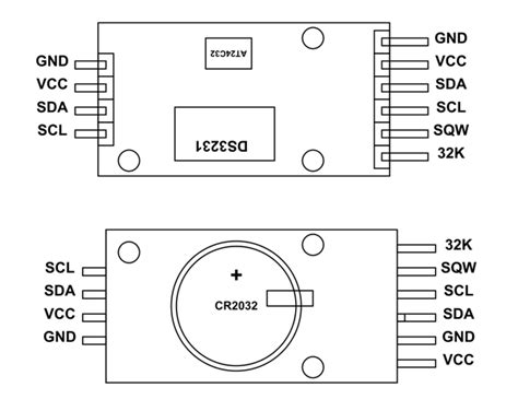 Ds3231 Rtc Module Pinout Electronics Projects Real Time Clock Circuit