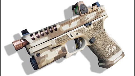 Gen 5 Glock 19 With Firing Squad Firearms Coyote Customization Package