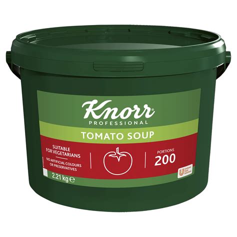 Knorr Professional Tomato Soup Mix 200 Portions Makes 34 Litres Buy
