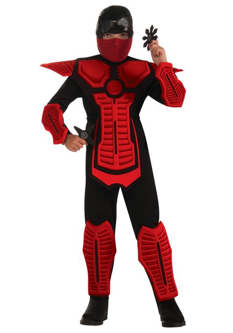 Child Red Ninja Costume Halloween Costume Ideas 2021