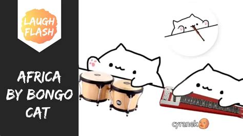 Bongo Cat Africa Toto Cover By Cyranek 😍😍😍 Youtube