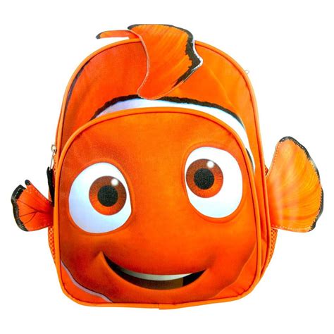 Disney Finding Nemo 16 Full Size Orange Backpack