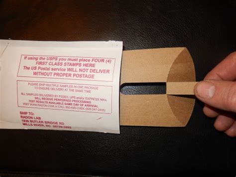 Remove Cardboard Insert From Radon Test Kit A Best Home Inspection