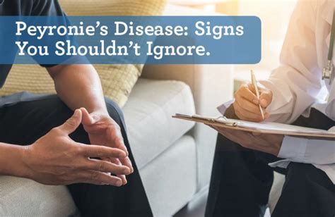 Peyronies Disease Signs You Shouldnt Ignore
