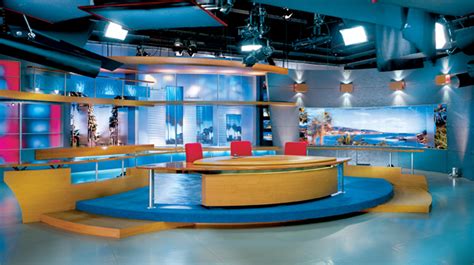 FOX Good Day Live Set Design Talk Shows Broadcast Design