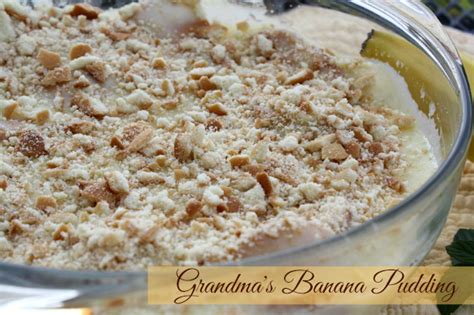 grandma s banana pudding — mommy s kitchen