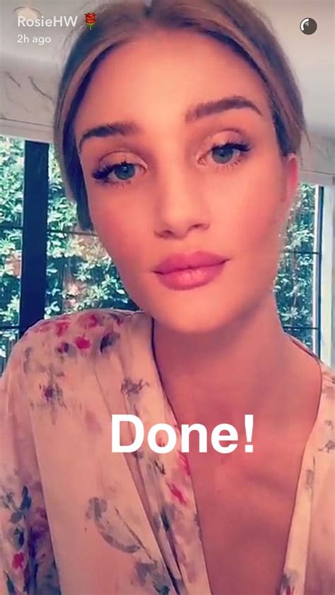 How Rosie Huntington Whiteley Does Her Makeup Beauty Crew