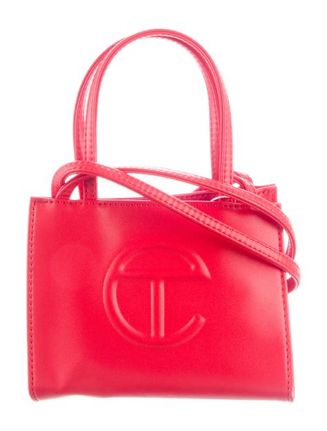 Telfar Vegan Leather Mini Bag W Tags Red Mini Bags Handbags