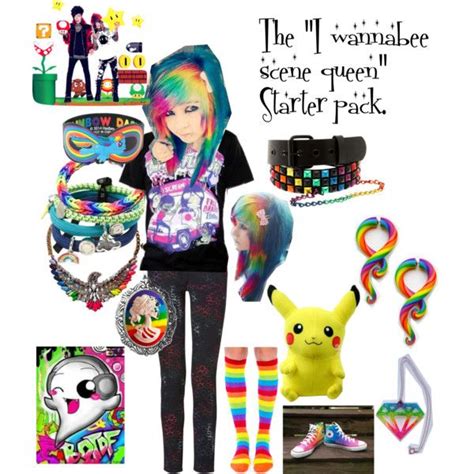 The I Wanna Be Scene Queen Starter Pack Scene Kids Scene Queens