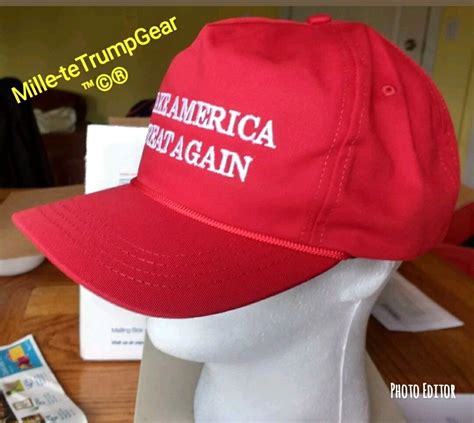 Authentic Original Cali Fame Donald Trump Make America Great Again Maga Hat Ebay