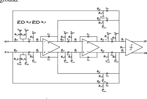Figure 10 From A 1v Low Power Second Order Delta Sigma Modulator For