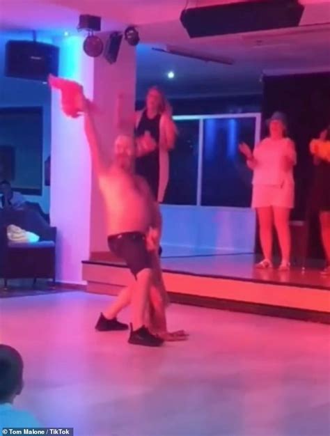 Gogglebox S Tom Malone Strips Off To Perform Sexy Dance For Bar Goers