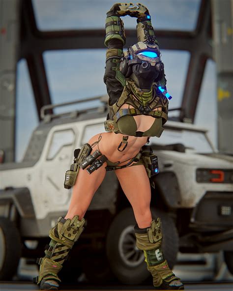 Rule 34 Absurd Res Bikini Cammy Stretch Female Soldier Harness Llamasarepink Pulse Blade Pilot