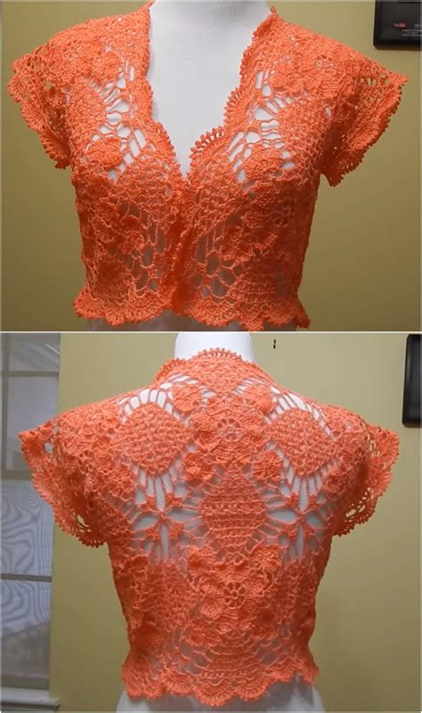 Crochet Bolero For Summer Pretty Ideas