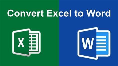 How To Convert Excel File To Word Document Without Losing Format 2017