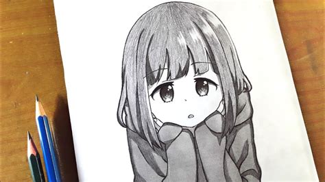 Cara Menggambar Menhera Chan How To Draw Anime Girl Youtube