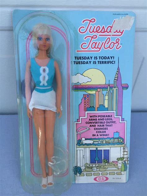 tuesday taylor doll ideal new on card vintage 1976