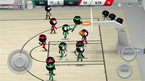 Stickman Basketball 2017 Android Gameplay 10 Youtube