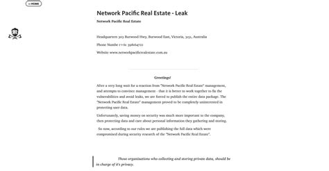 Ransomware gang posts 30GB of data it claims belongs to Victorian real