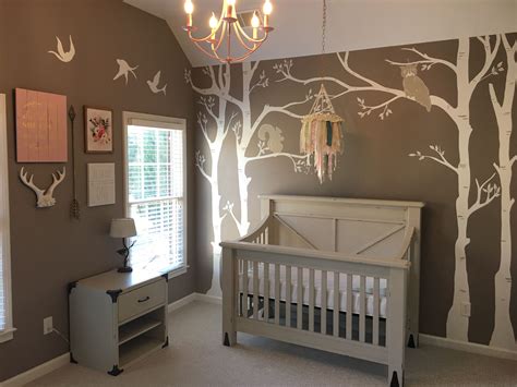 √ Woodland Themed Baby Room
