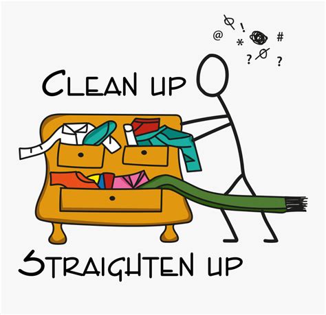Declutter To Organize Illustration Free Transparent Clipart