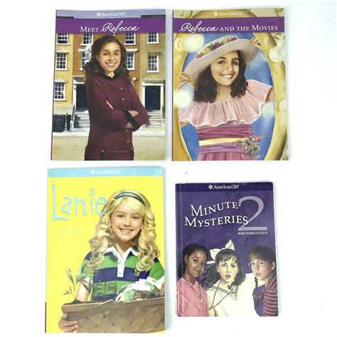 Lot Of 4 American Girl Rebecca Lanie And Minute Mysteries Books 9781593695262 Ebay