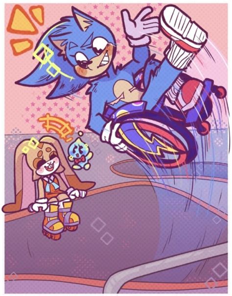 Artist Moment On Tumblr Wheelchair Sonic