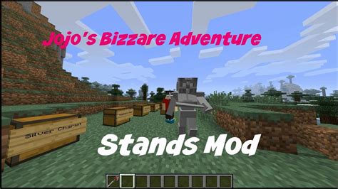 Minecraft Jojos Bizzare Adventure Stands Mod Review Youtube