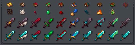 Enchanted Swords Weapons Resource Pack 119 118 Texture Packs