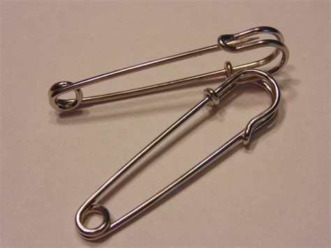 2 Large Safety Pins 2 12 Inch By Petrascrafts64 On Etsy