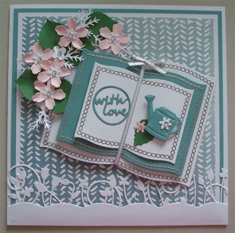 In today's video i will show you how quickly and in the simple way make beautifu. G175 Hand made Birthday card using Spellbinders open book ...