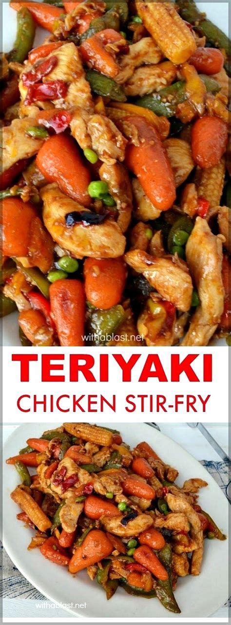 This recipe—ready in less than half an hour—has so much flavor, it actually makes your eyes pop open a bit. Teriyaki Chicken Stir-Fry | Recipe (With images) | Easy ...