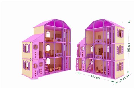 Casa Da Barbie Tam 157 X 162 X 58cm R 84900 Em Mercado Livre