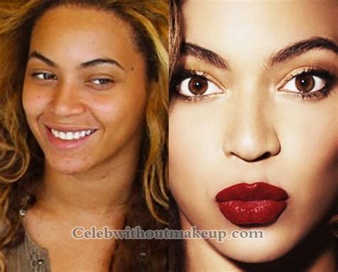 Beyonce Makeup Beyonce Makeup Beyonce Flawless Celebs Without Makeup