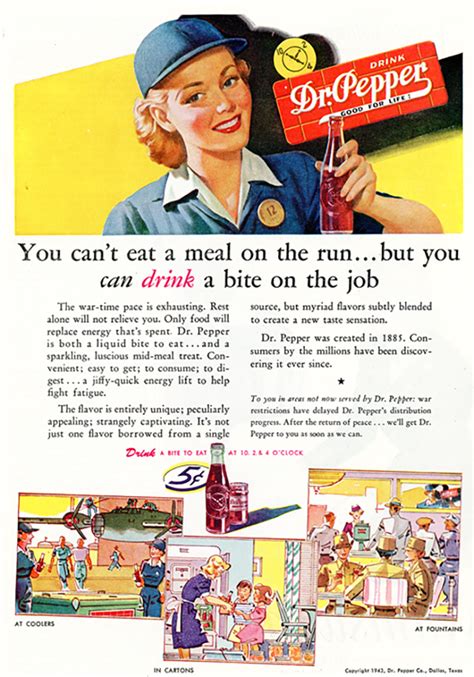 13 Vintage Dr Pepper Ads On The Soft Drinks 130th Birthday