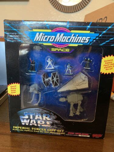 Galoob Star Wars Micro Machines Imperial Forces T Set Mib Ebay