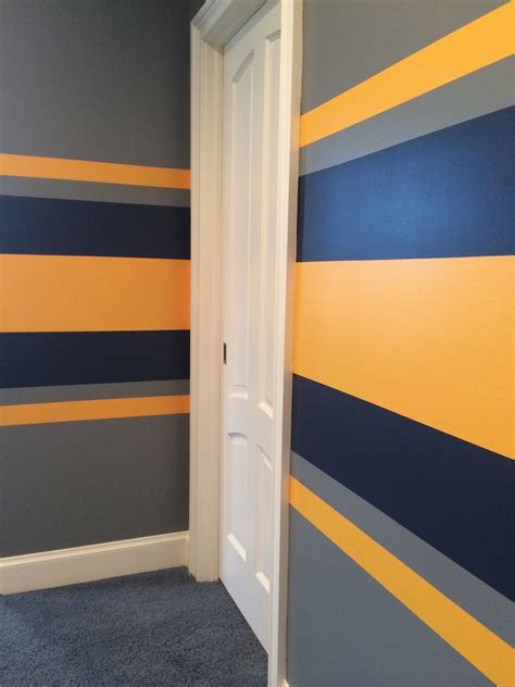 Pro Tip And Tricks To Painting Stripes At Bedroom Wall