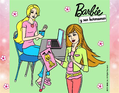 Dibujo De Barbie Y Su Hermana Merendando Pintado Por Barbie En Dibujos Porn Sex Picture