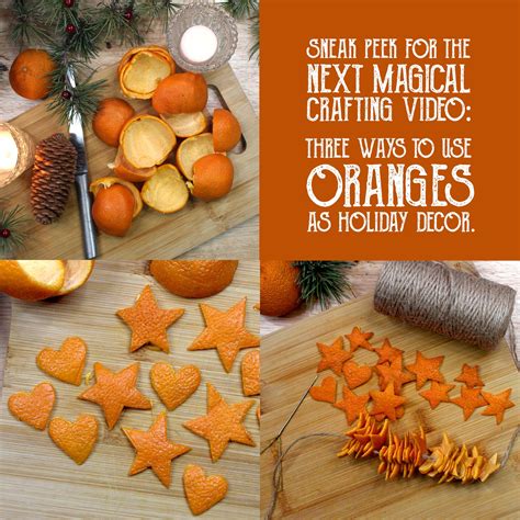 Three Ways To Use Oranges As Holiday Décor Crafts Holiday Decor