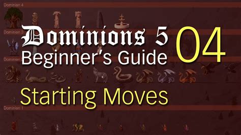 Importance of noc in the export of food products. Dominions 5 Beginner's Guide 04 ~ Starting Moves - YouTube
