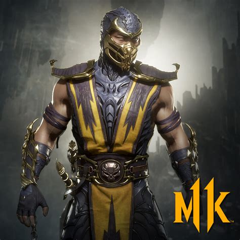 Artstation Scorpion Mk9 Skin Mortal Kombat 11 Aftermath